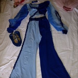 2 piece dance costume